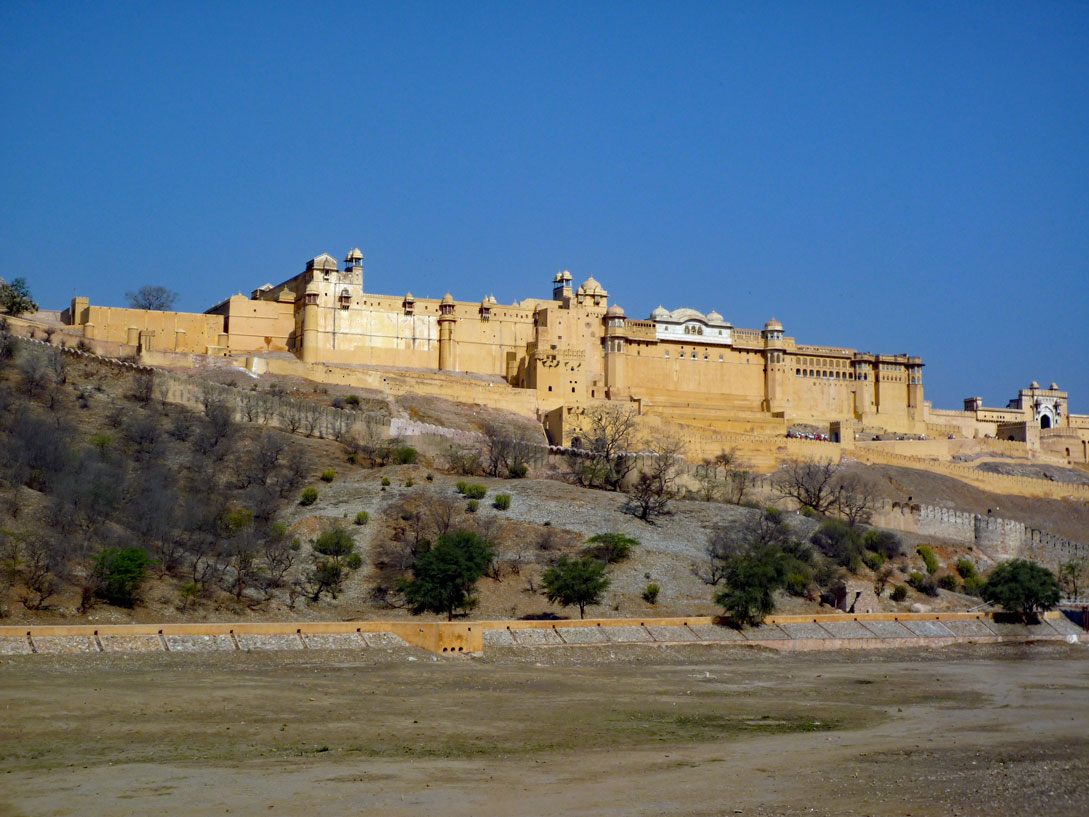 Das Amber Fort bei Jaipur
