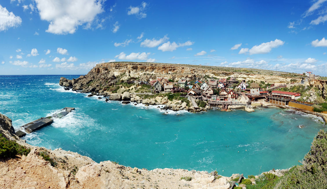 Anchor Bay mit Popeye Village