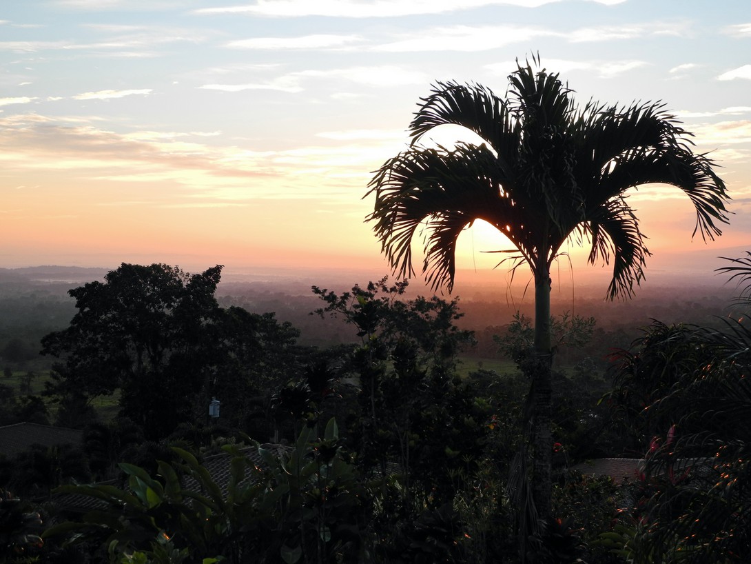 Sonnenaufgang am Volcan Arenal