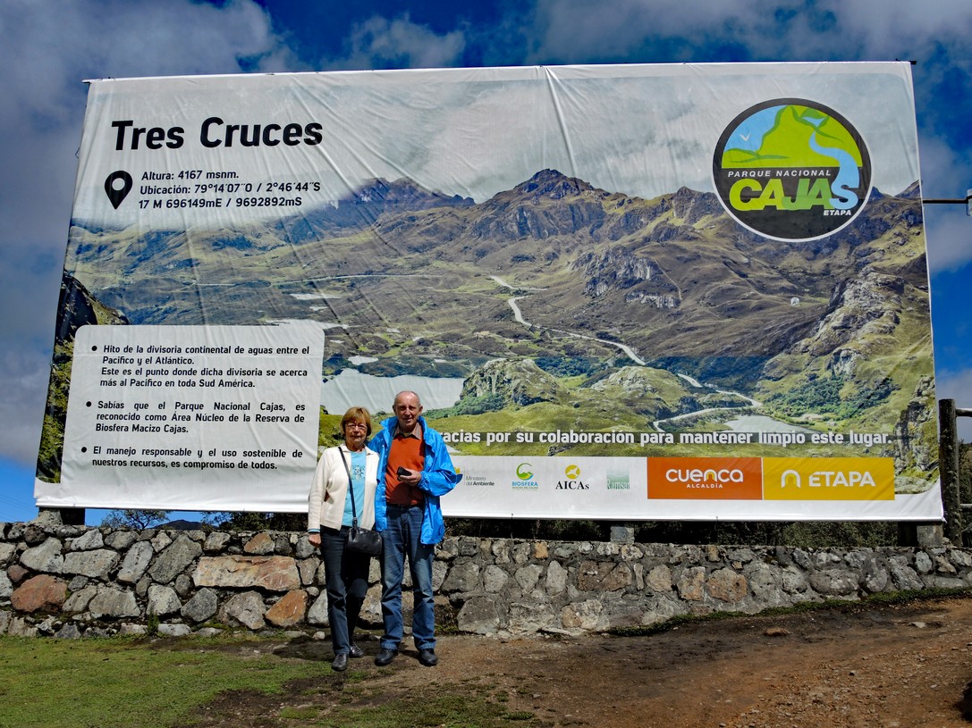 Tres Cruces im Cajas Nationalpark