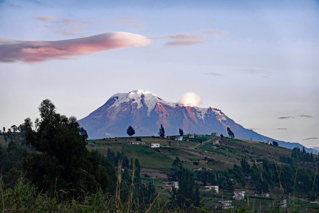 Der Chimborazo Vulkan