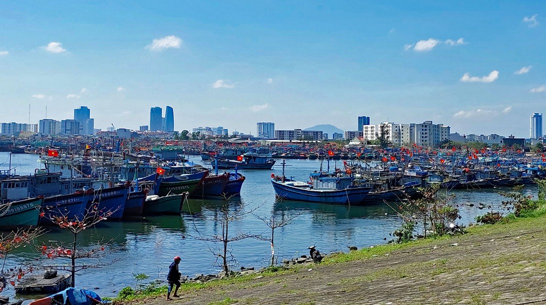 Fischereihafen von Da Nang
