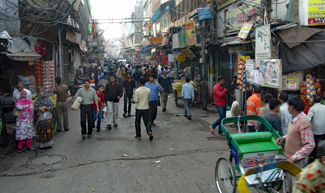 In der Altstadt von Delhi