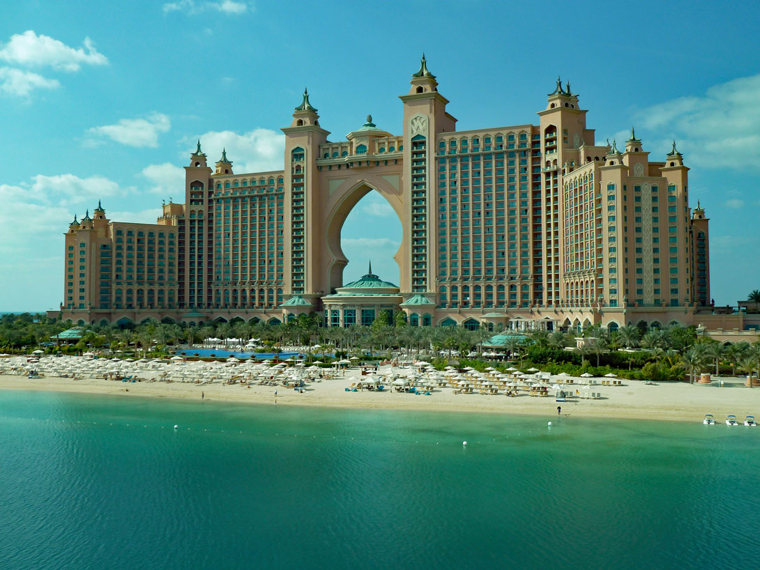 Hotel Atlantis auf der Palmeninsel in Dubai