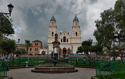 Die Wallfahrtskirche in El Quinche