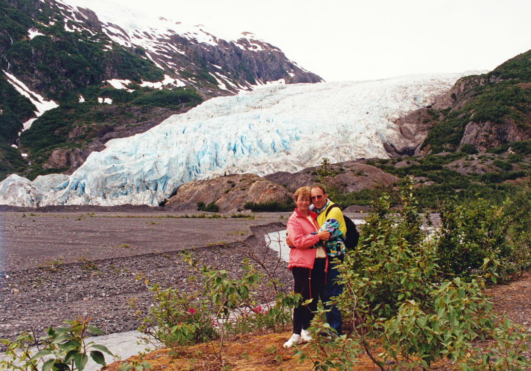 Exit Glacier am Seward Highway