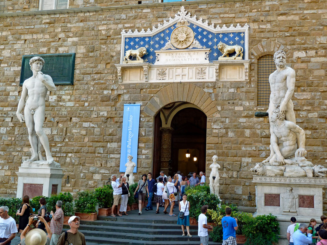 Eingang zum Palazzo Veccio