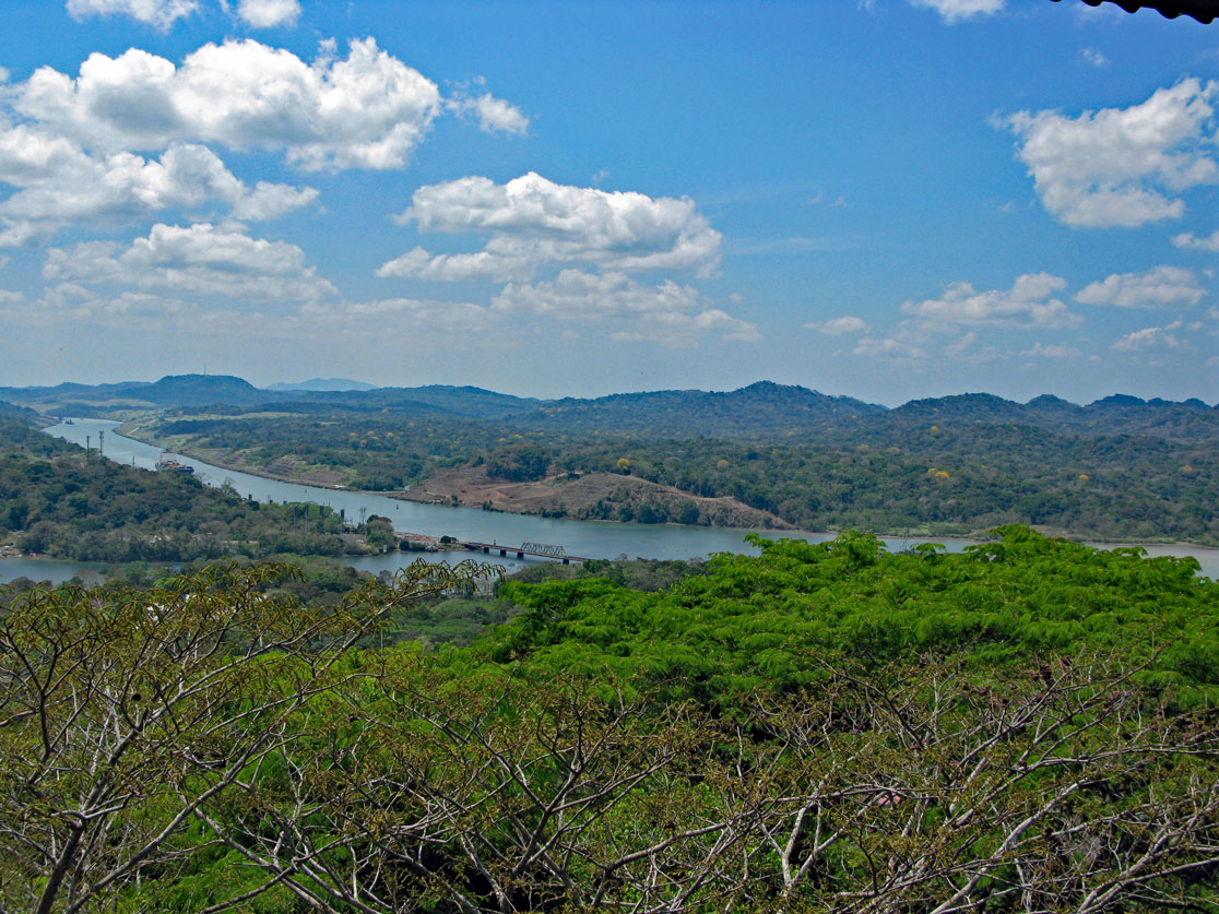 Blick auf den Gatun See