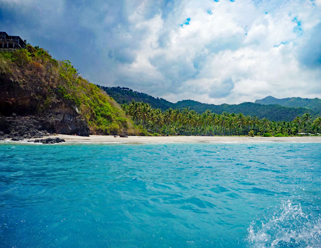 Strand nördlich von Senggigi auf Lombok