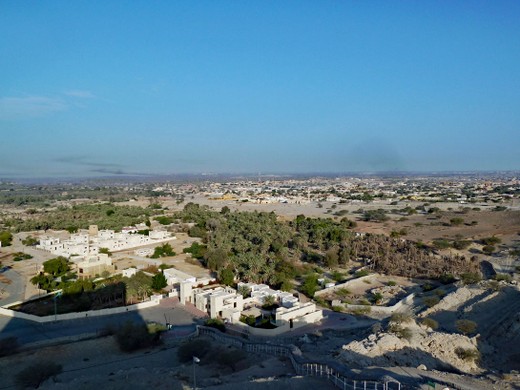 Blick aus dem Fenster des Golden Tulip Hotels