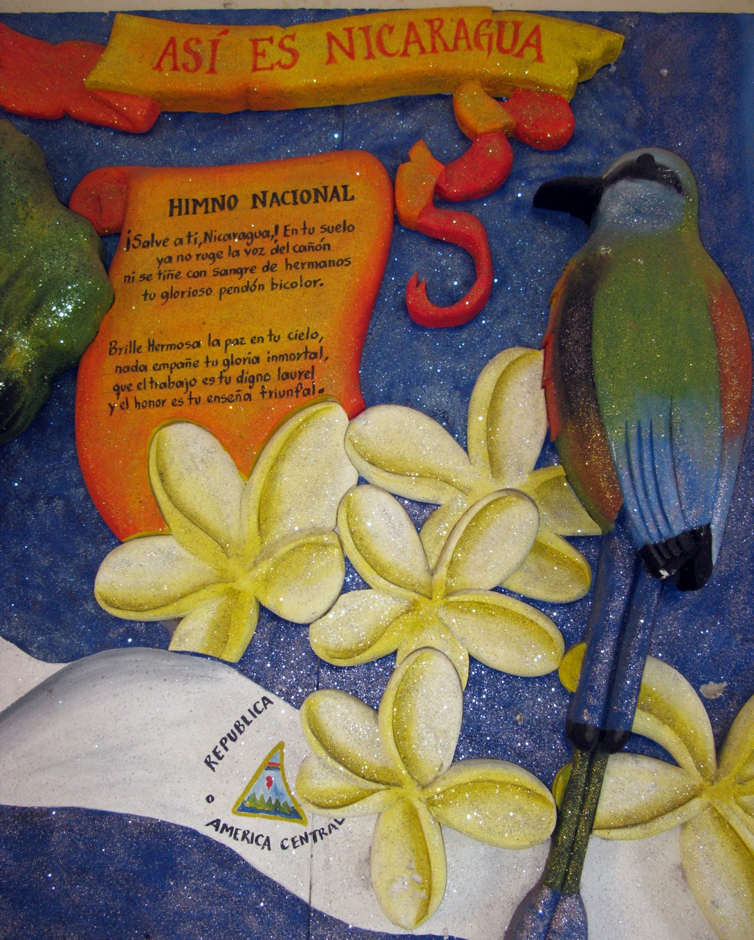 Text der Nationalhymne Nicaraguas Nationalhymne Nicaraguas