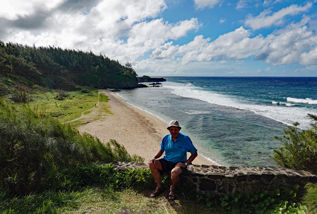Am Strand von Gris-Gris
