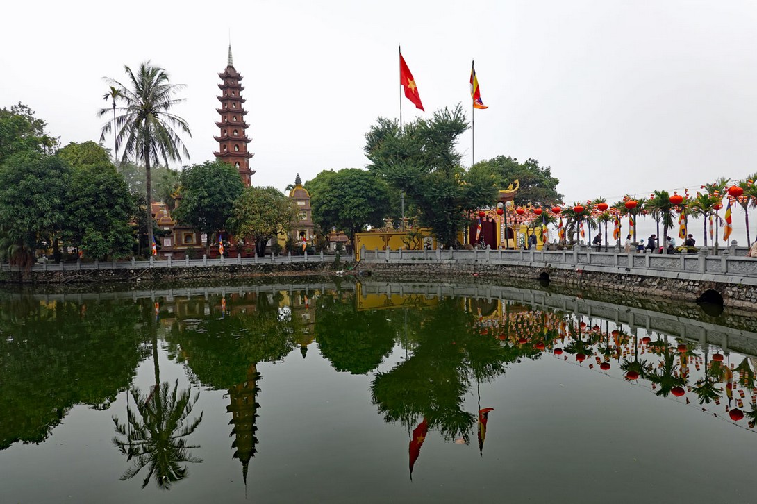 Die Tran Quoc-Pagode von Hanoi