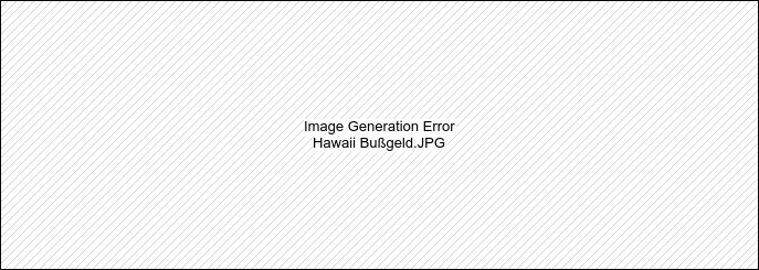 Bußgelder in Hawaii