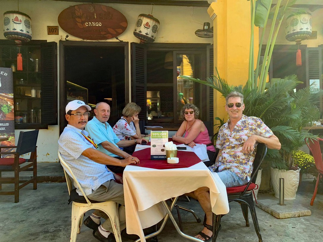 Pause im Cargo Café