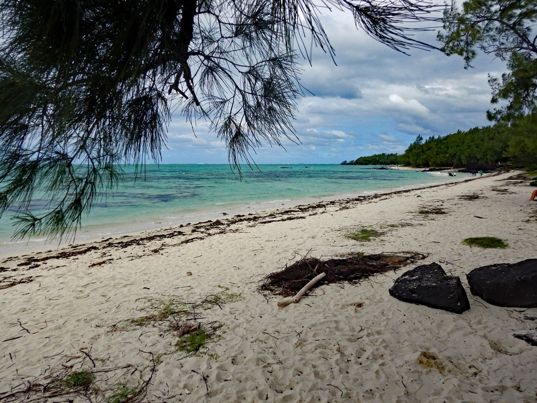 Strand auf der Ile aux cerfs