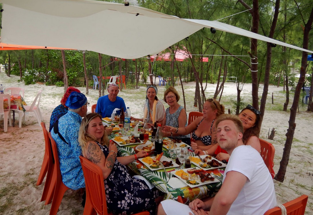 Schmackhafter Lunch auf der Ile de l´est