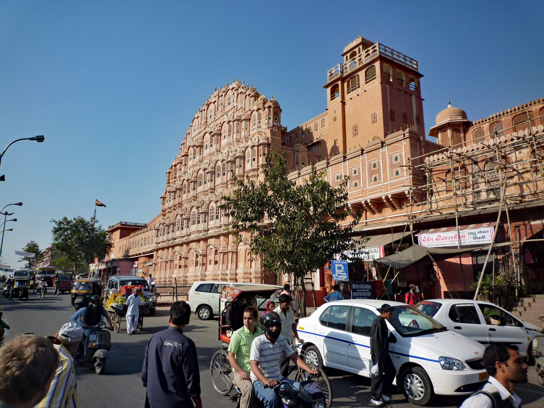 Palast der Winde in Jaipur