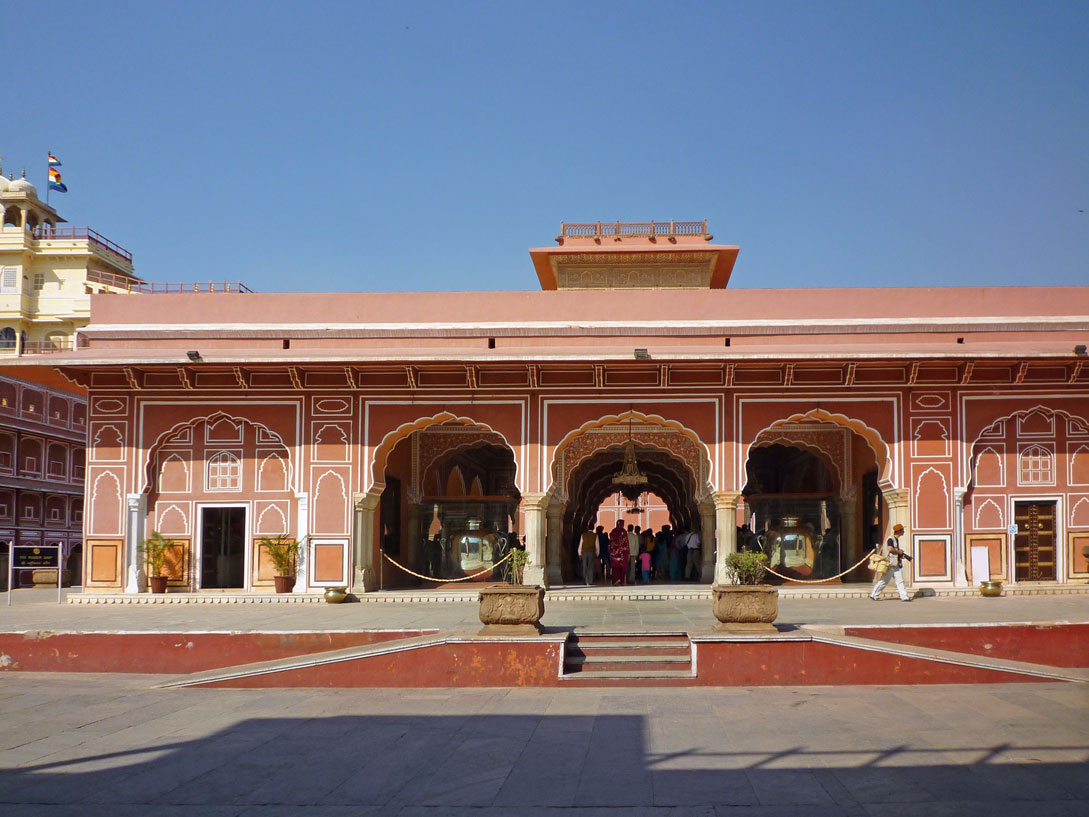 Innenhof im Stadtpalast