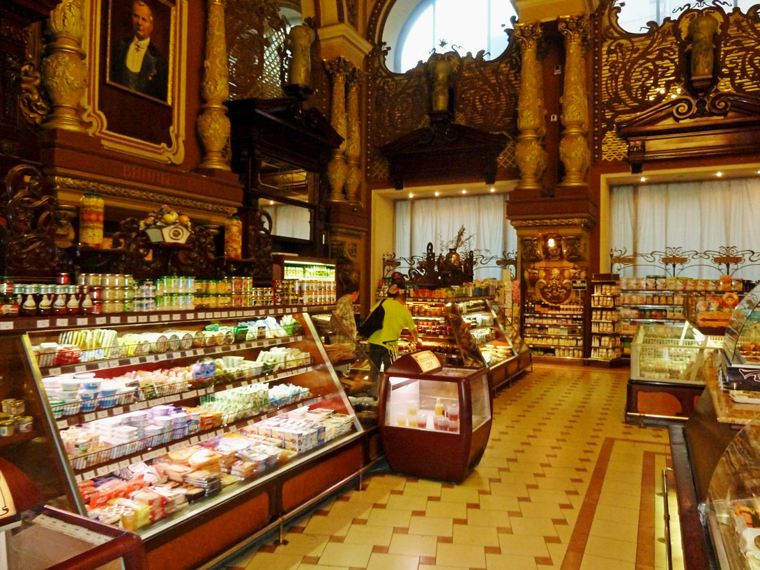 Das Feinkostgeschäft Jelissejew