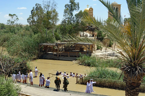 Der Jordan ist die Grenze