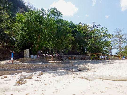 Kubu Beach vom Strand aus fotografiert