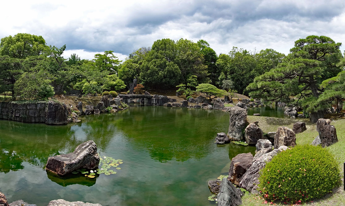 Garten im Nijo-jo Palast