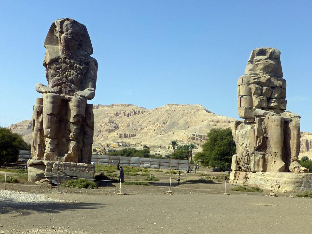 Memnon Kolosse in Theben West