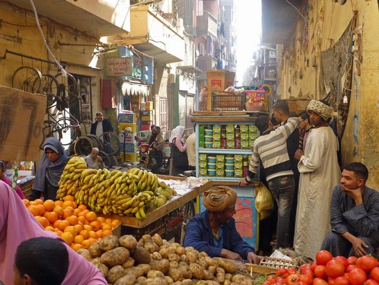 Bazar in Luxor
