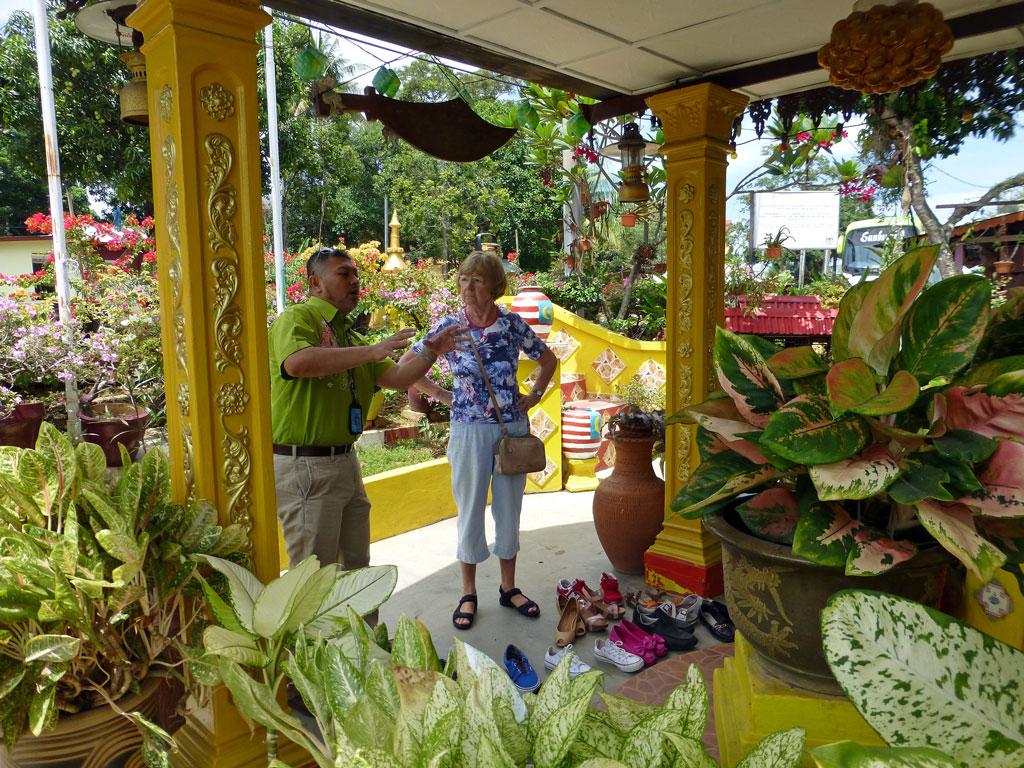 Typisches Haus in Malaysia