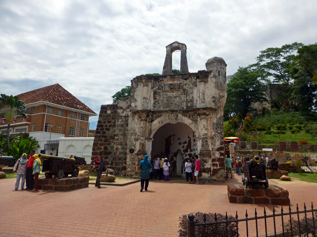 Porta di Santiago in Malakka