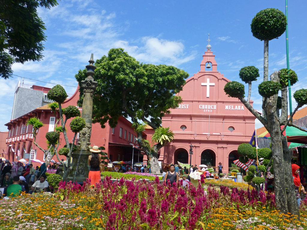 Die Christchurch in Malakka