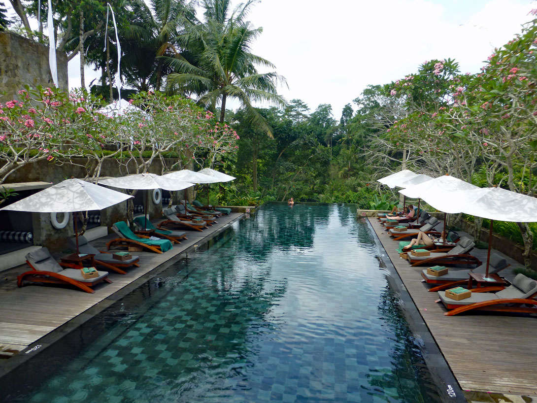 Maya Ubud Oberer Pool