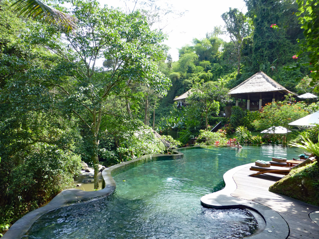 Maya Ubud unterer Pool