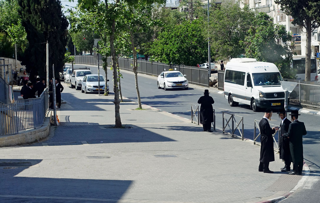 Straßenecke in Mea She´arim