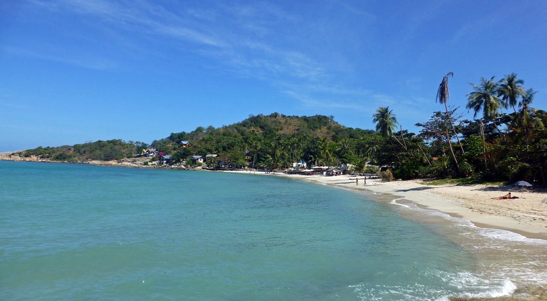 Strand vor dem Melati Beach Resort