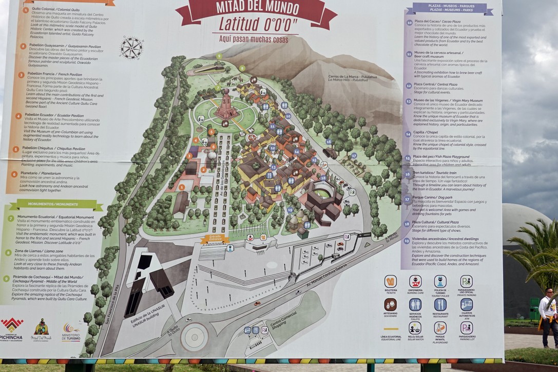 Mitad del Mundo Parkanlage