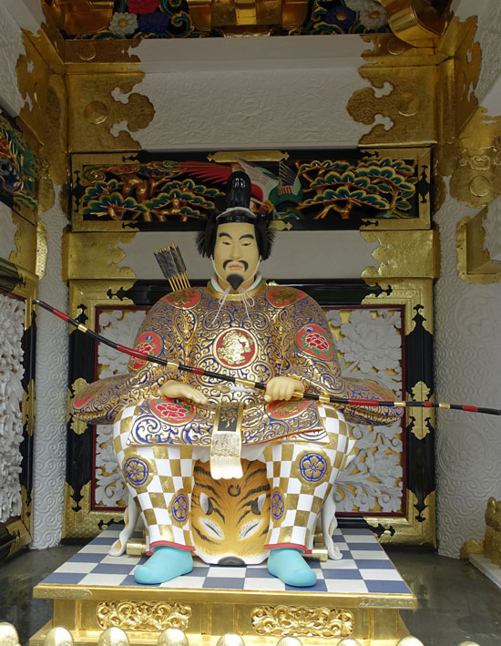 Wächter am Eingang des Schreins