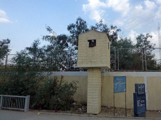 Wachtposten an der Straße nach Theben