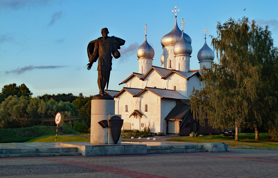 Abendstimmung in Nowgorod