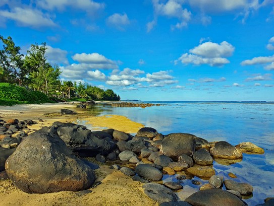 Strand am Outrigger Mauritius