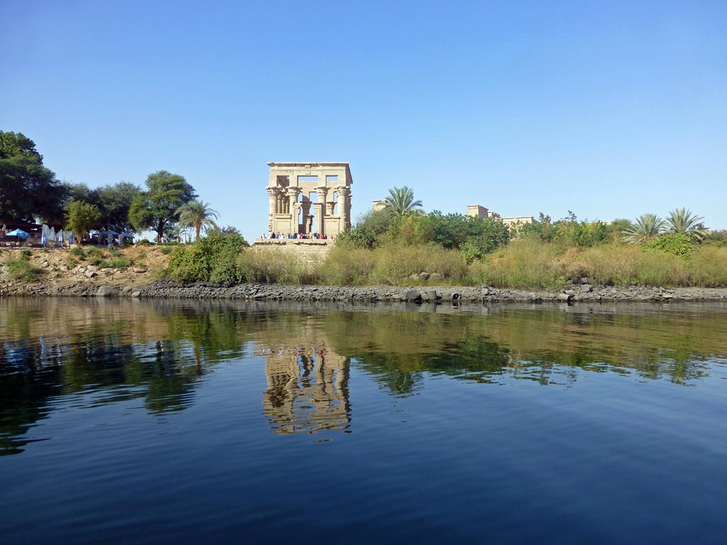 Isistempel auf der Insel Philae
