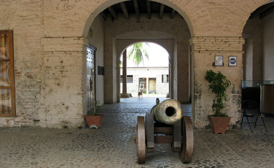 Portobelo Museumseingang