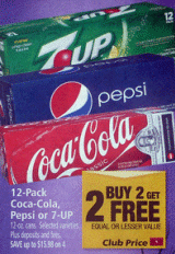 Coca Cola Sonderangebot