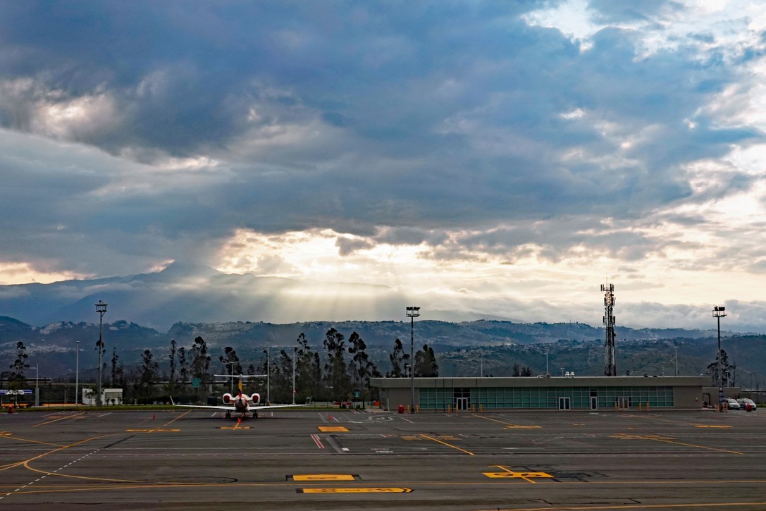 Abflug in Quito