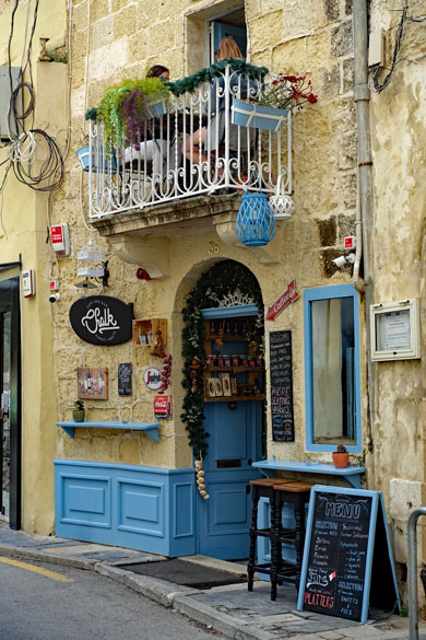 kleines Café in Rabat