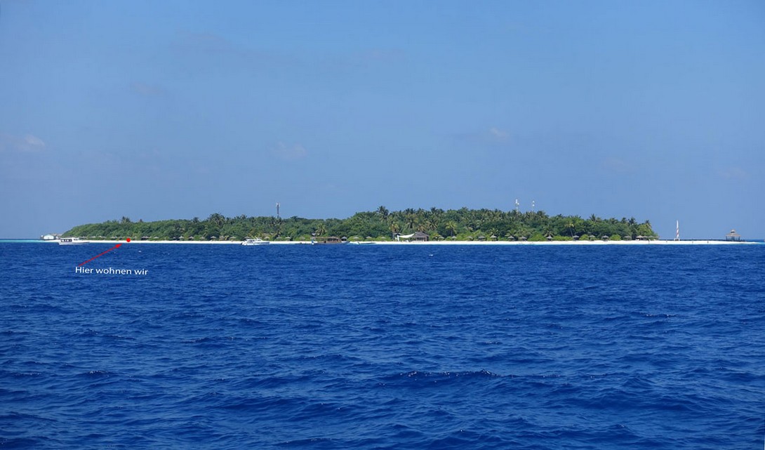 Reethi Beach Resort auf der Insel Fonimagoodhoo