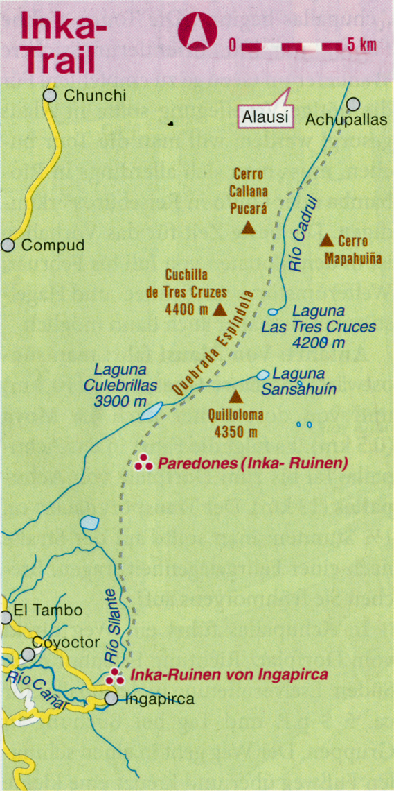 Inka-Trail von Alausi nach Ingapirca