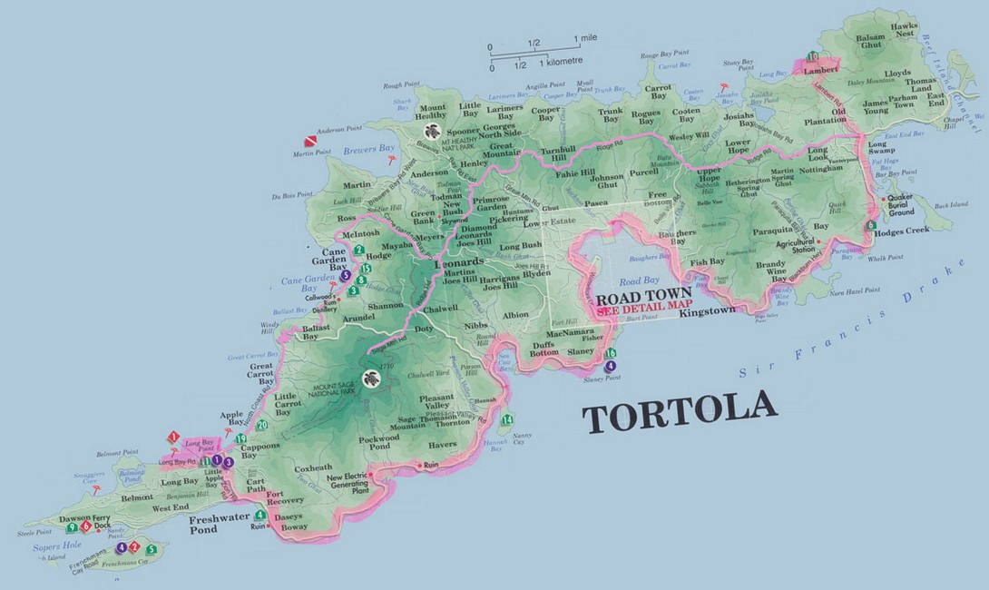 Rundtour Tortola