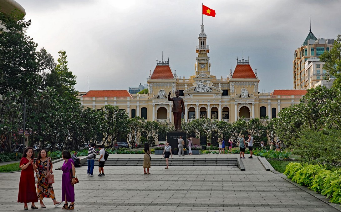 Das Rathaus von Saigon
